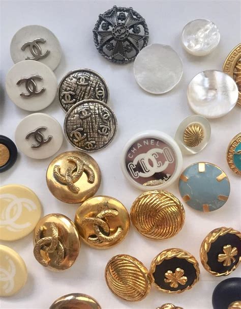 old chanel buttons.